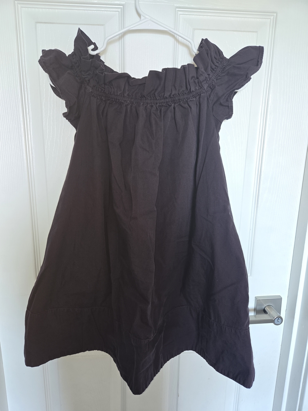Free People  Smocked Ruffle Mini Dress